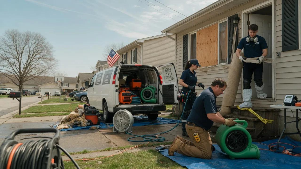 Water Damage Restoration in Ravenna, TX near me